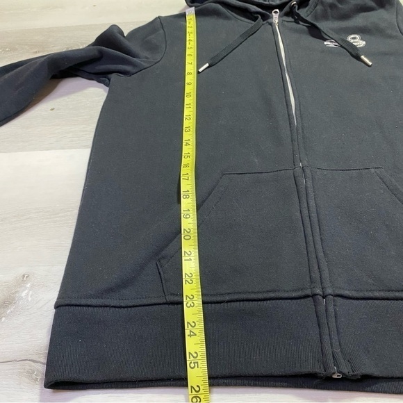 Disney Parks Disney World 2018 Full Zip Hoodie Black w/Front & Back Graphic, L - Picture 10 of 10